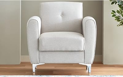 Home box tampa, canapé 1 place en tissu avec rangement, dimensions 84 x