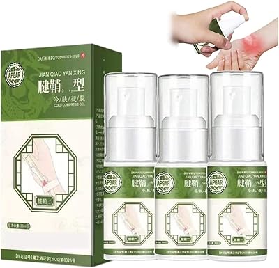 3 spray contre la douleur au talon, ténosynovite, spray contre la douleur au