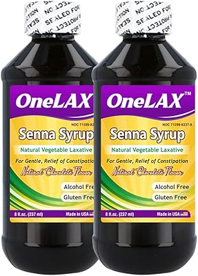 Sirop laxatif végétal naturel au séné 8,8 mg 236 ml arôme naturel