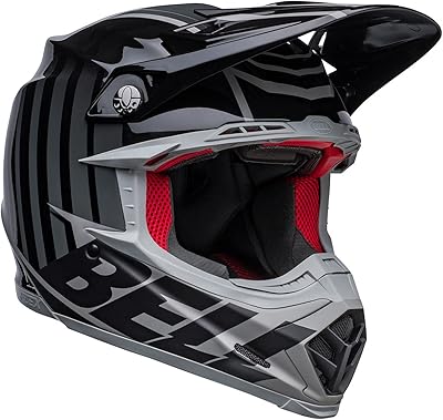 Casque bell moto-9s flex - sprint (petit) (noir/gris)