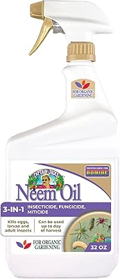 Huile de neem désossée captain jacks, spray prêt à l'emploi 32 oz, fongicide