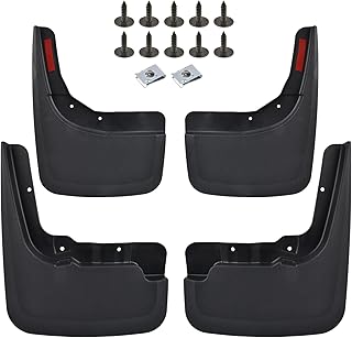 Garde-boue speedow compatibles avec silverado 1500 modèle 2019-2022, lot de 4 avant