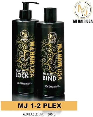 Mj hair all plex (1-2) traitement de défense contre la casse pour la décoloration,