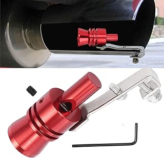 Sifflet turbo de voiture universel en alliage d'aluminium, valve de souffle pour voiture