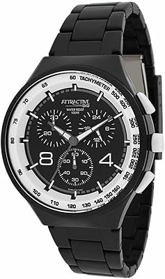 Montre de sport q&q pour homme analogique en céramique - da86j005y