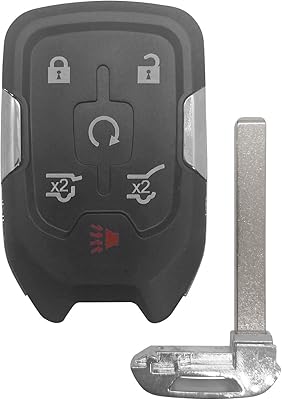 Clé à distance pour chevy suburban tahoe 2015-2019 yukon xl entrée