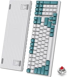 Clavier de jeu mécanique k3 à 100 touches, clavier d'ordinateur à axe remplaçable