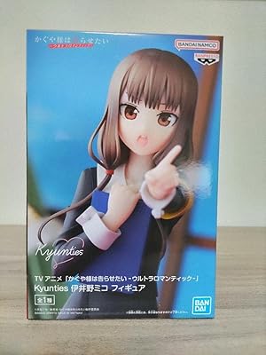 Banpresto kaguya-sama : love is war figurine kyunties iino miko ultra romantique 17