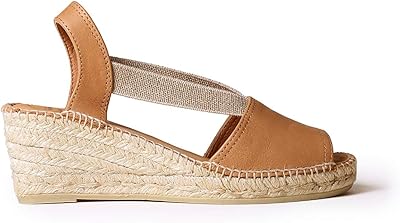 Espadrilles à talons larges élastiques en cuir ted-b pour femme, taille 39 eu