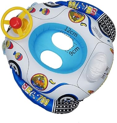 Flotteur de natation gonflable, joli flotteur de natation pour bébé avec siège, jouets