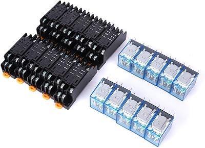 Relais 8 broches, ly2nj dc 24v 10 pièces composants électroniques, composants électroniques pour système de rail din de camion. Le meilleur du e-commerce discount réuni sur Diaytar