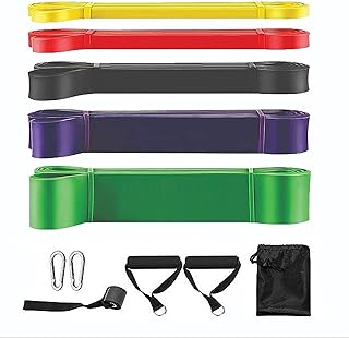 Paquet de 9 bandes de traction pour l'entraînement de résistance et de traction