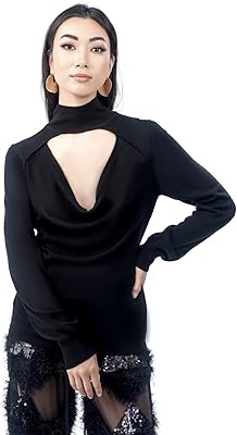 Pull à col rond panora pour femme