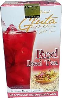 Thé rouge glacé gluta lipo gold series (25 g, 10 sachets)