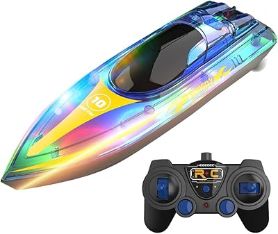 Bateaux électriques télécommandés pour enfants, bateau télécommandé à grande vitesse pour enfants, bateau à réaction rapide pour piscine (bateau). Diaytar Sénégal : Des promotions qui ont du sens