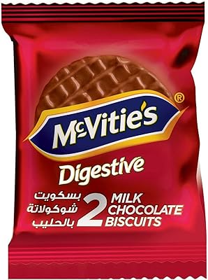 Biscuits digestifs mcvities au chocolat au lait - 12 x 33,3 grammes