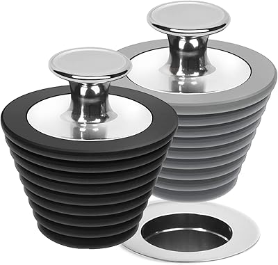 Bouchon pour canalisation de baignoire castowave pour canalisations et d'évier de salle bain