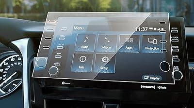 Protecteur d'écran compatible avec écran tactile camry 22 2022 de pouces anti-explosion