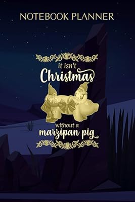 Carnet de notes eventyr original norvégien noël en pâte d'amande cochon