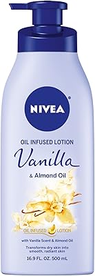 Nivea rich oil lotion vanille/huile d'amande 16,9 oz (500 ml)