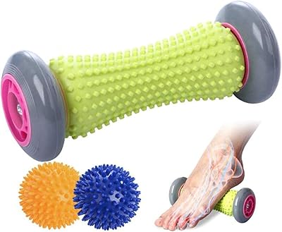 Le rouleau de massage des pieds à pointes soulage la fasciite plantaire, l'arthrose