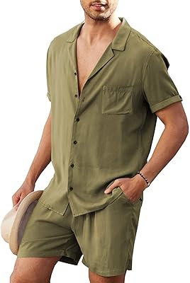 Ensemble chemise à manches courtes, costumes de couleur pure, ensemble pantalon confortable