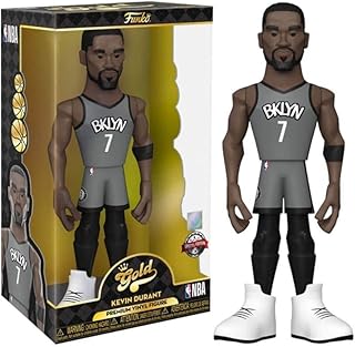 Funko gold 12 pouces nba : nets - kevin durant (ce'21) avec chase