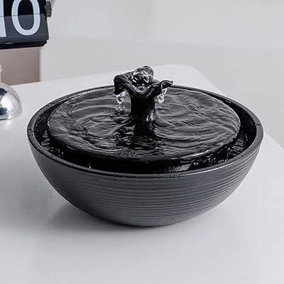 Fontaine d'eau de table en céramique pour la décoration intérieure et extérieure du