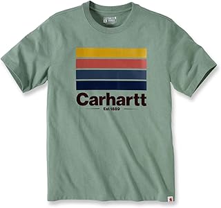 T-shirt graphique à manches courtes et coupe décontractée pour hommes