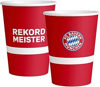 9906507 gobelets fc bayern munich lot de 8 gobelets de 250 ml