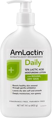 Lotion hydratante quotidienne am lectin pour peau sèche flacon pompe de 145