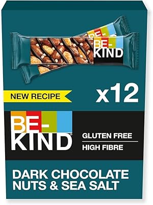 Barre de chocolat noir aux noix et sel marin, 12 x 40 g