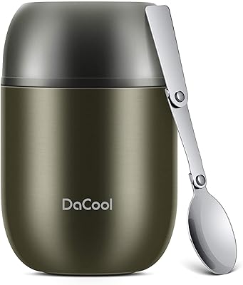 Dacool bocal à nourriture chaude boîte déjeuner isolée récipient sous vide en acier