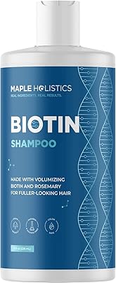 Shampooing pour cheveux clairsemés et chute de cheveux - shampoing épaississant à la biotine