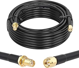 Câble xrds-rf sma mâle vers sma femelle 20 pieds rg58 sma câble d'extension