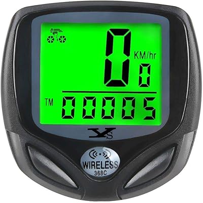 Compteur de vitesse de vélo multifonction iwinner et compteur kilométrique sans fil étanche