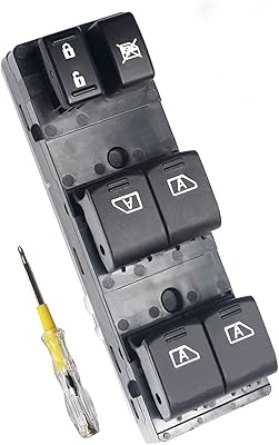 Commutateur de vitre électrique beneges master compatible avec infiniti g35 2007-2008