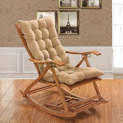 Oreiller de relaxation solaire oreiller inclinable pliable chaise en rotin à bascule