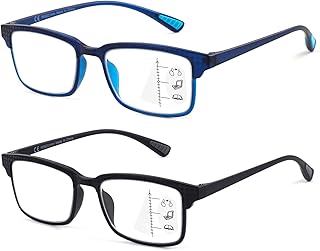 Lunettes de lecture bifocales cara pour hommes et femmes, lunettes ultralégères tr90 bloquant