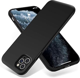 Coque de luxe en silicone liquide souple fix fam pour iphone 11 pro, coque de protection complète fine contre les chocs et les chutes - vert citron (noir). Diaytar : Où chaque achat est une victoire pour votre budget
