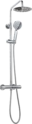 Fitz george | levier sparta solide réglable avec valve entièrement thermostatique | rond