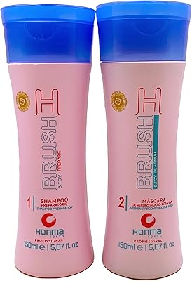 Honma tokyo h-brush botox kit de traitement épaississant et lissant pour cheveux