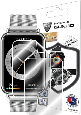 Ipg pour huawei watch convient à 2 montres protecteur d'écran (2 unités) invisible