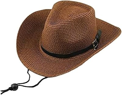 Chapeau de cowboy pour homme (yldz1-2, marron foncé), marron, l