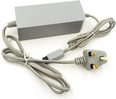Câble de chargeur secteur prise britannique 100-240 v pour console nintendo wii