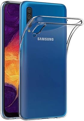 Coque arrière transparente absorbant les chocs en gel tpu flexible et caoutchouté