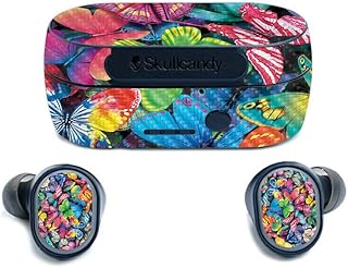 Peau en fibre de carbone mightyskins pour écouteurs sans fil skullcandy sesh