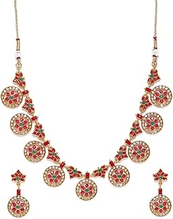 Parure de bijoux en perles zafiri pour femme (vert) (zpfk8982) pierre