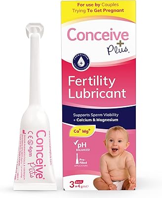 Lubrifiant format voyage conceive plus fertility avec ions calcium et magnésium