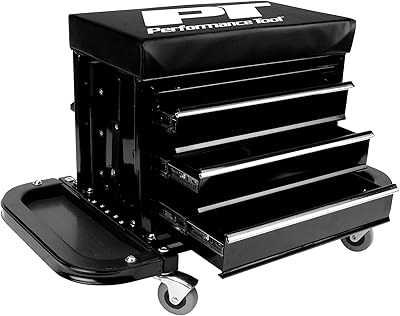 Banc pivotant à 3 tiroirs performance tulle w85025 avec plateaux latéraux magnétiques